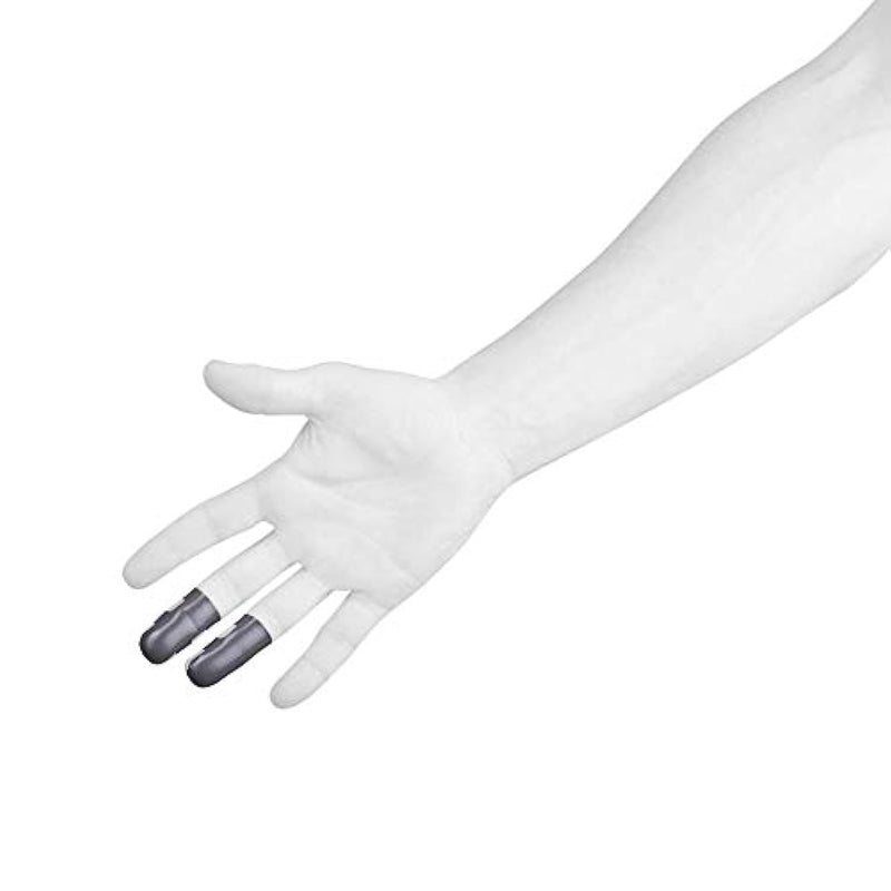 Storm Max Pro Finger Tape, Silver/Black